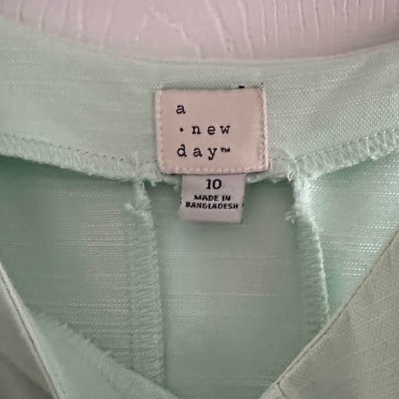 a new day Mint Sleeveless A-Line Midi Dress - Picture 2 of 10